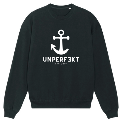 NEU: 100% organic Kuschel-Pullover »unperfekt Anker«