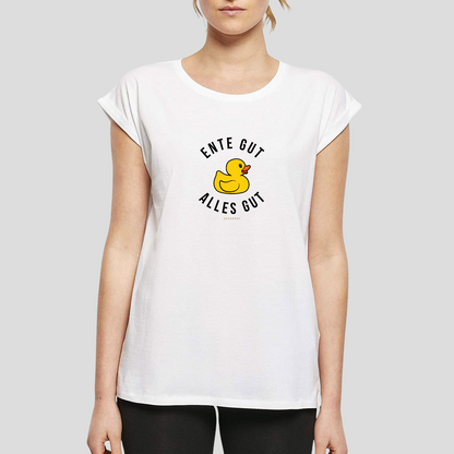 100% Organic Figurschmeichler Shirt »Ente Gut Alles Gut«