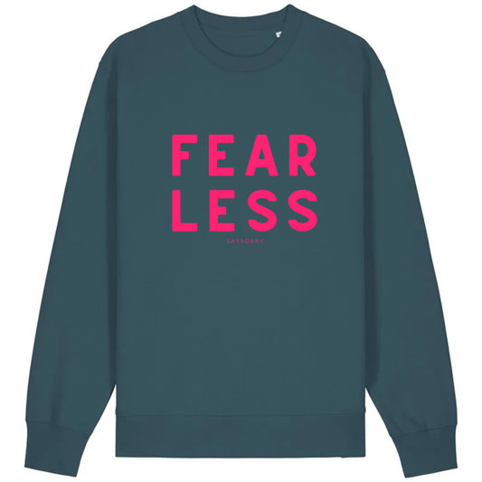 100% organic Pullover »Fearless«