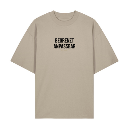 Premium Oversize T-Shirt »Begrenzt anpassbar« Unisex 100% Organic