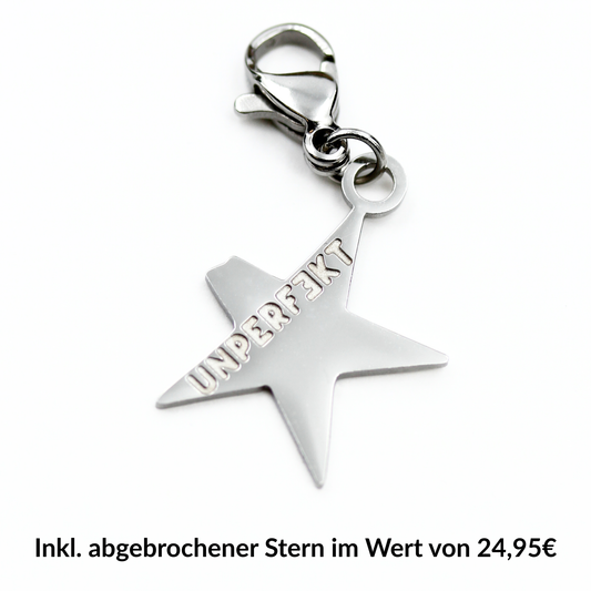 »Seelen-Balance« Blockadenlöser aus echten Onyx-Perlen inkl. abgebrochener Stern
