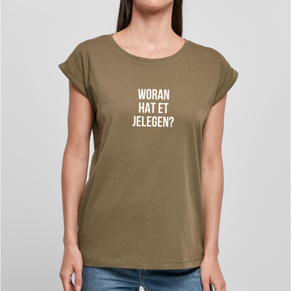 Organic Alle-Größen-Shirt »Woran hat et jelegen?«