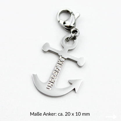 »Ich lass los« Seelenanker-Armband inkl. abgebrochenem Anker