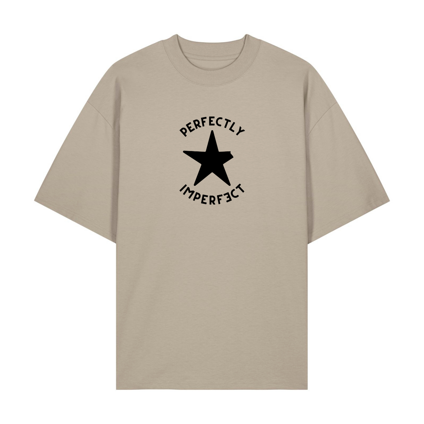 Premium Oversize T-Shirt »Perfectly Imperfect« Unisex 100% Organic