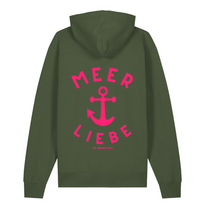 Organic unisex Hoodie in vielen Farben »Meer Liebe«