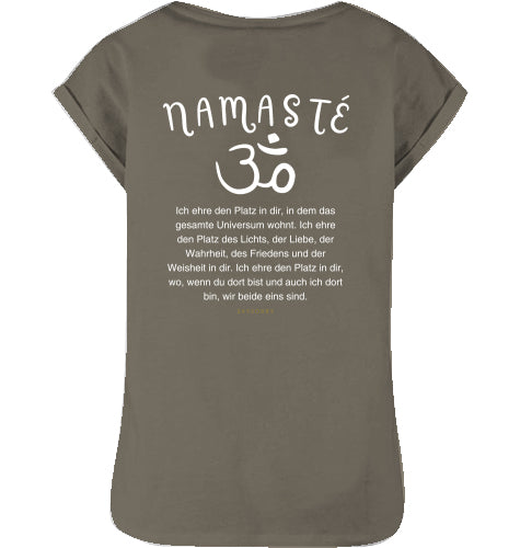 Organic Alle-Größen-Shirt »Namasté«