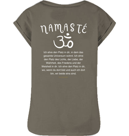 Organic Alle-Größen-Shirt »Namasté«