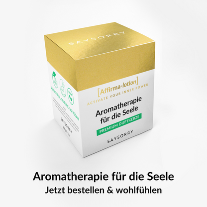 »Du bist jetzt ein Stern – ich seh’ Dich leuchten« handgegossene Duftkerze für Momente des Innehaltens