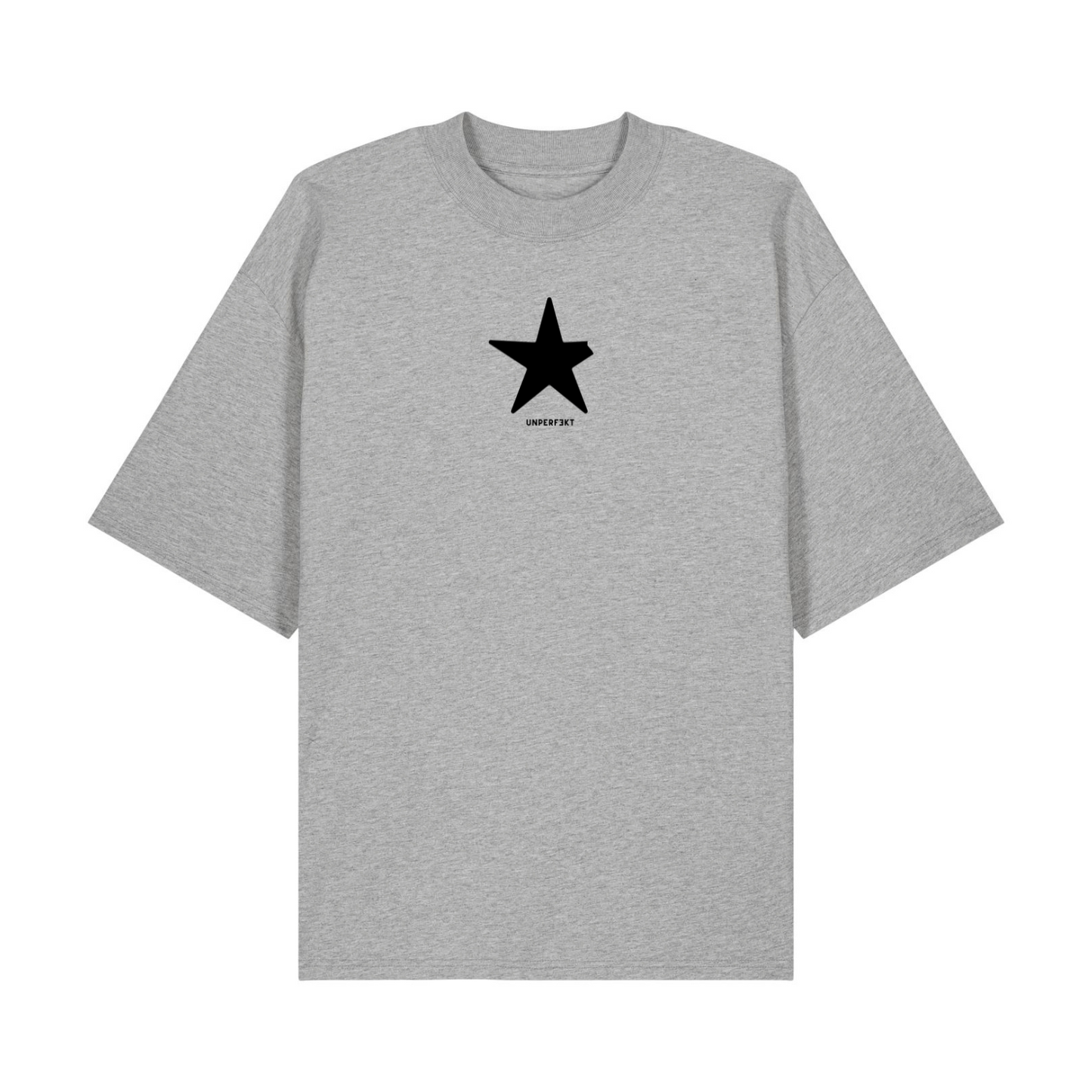 Premium Oversize T-Shirt »Der abgebrochene Stern« Unisex 100% Organic