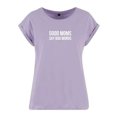Organic Alle-Größen-Shirt »Good Moms say Bad Words«