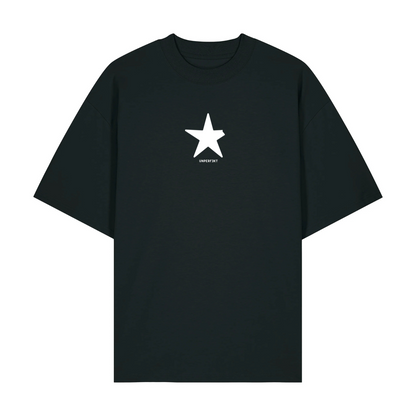 Premium Oversize T-Shirt »Der abgebrochene Stern« Unisex 100% Organic