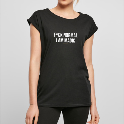 Organic Alle-Größen-Shirt »F*ck normal. I am Magic.«