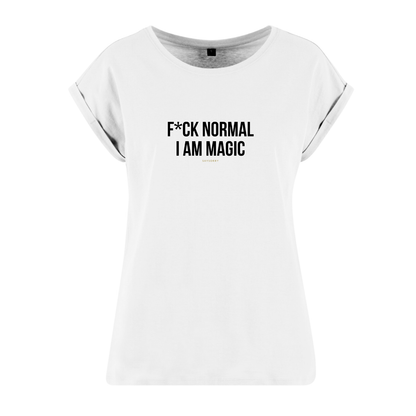 Organic Alle-Größen-Shirt »F*ck normal. I am Magic.«