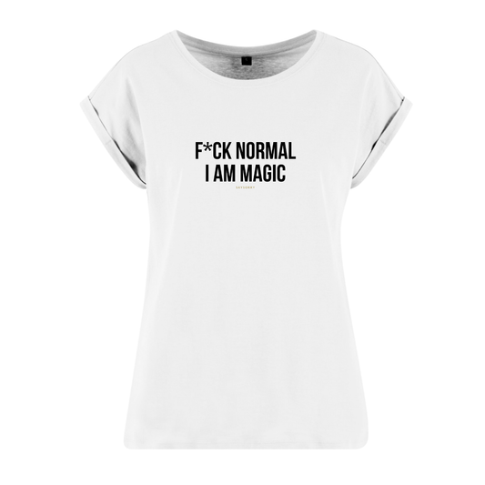 Organic Alle-Größen-Shirt »F*ck normal. I am Magic.«
