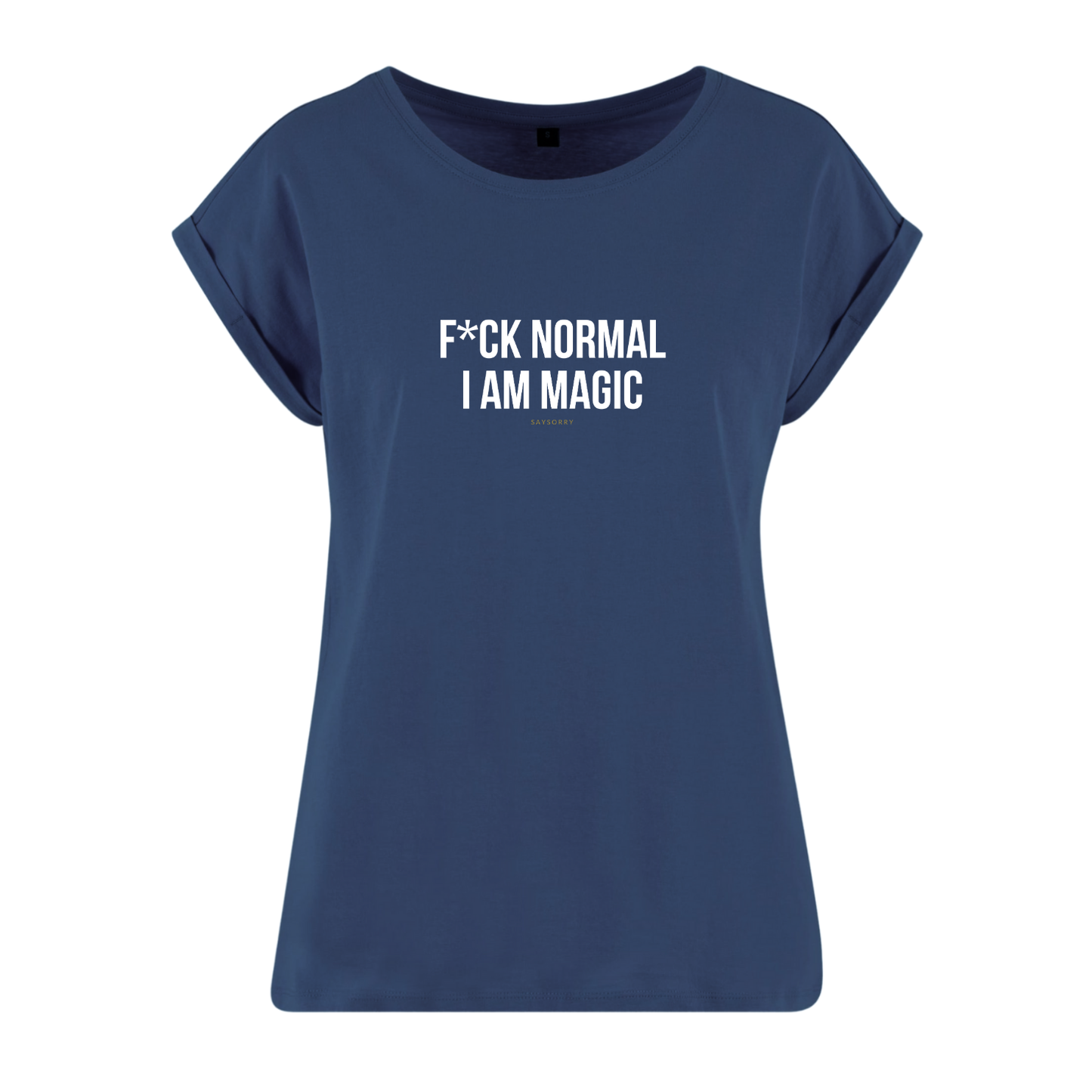 Organic Alle-Größen-Shirt »F*ck normal. I am Magic.«