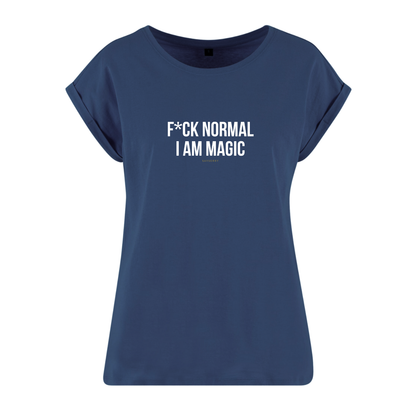 Organic Alle-Größen-Shirt »F*ck normal. I am Magic.«