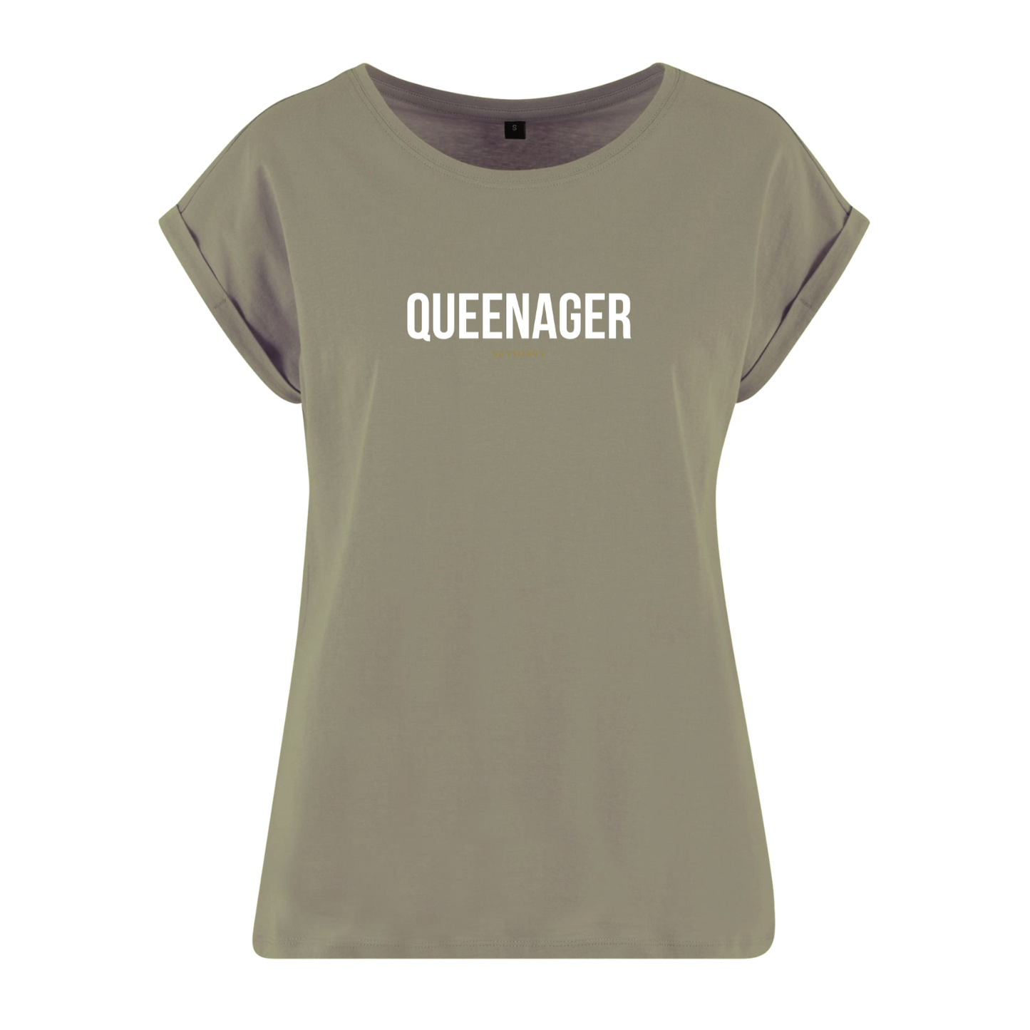Organic Alle-Größen-Shirt »Queenager«