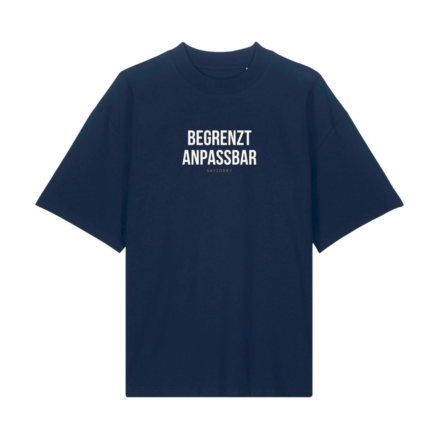 Premium Oversize T-Shirt »Begrenzt anpassbar« Unisex 100% Organic