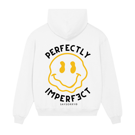 Premium Hoodie 100% Organic Unisex »Der unperfekte Smiley«