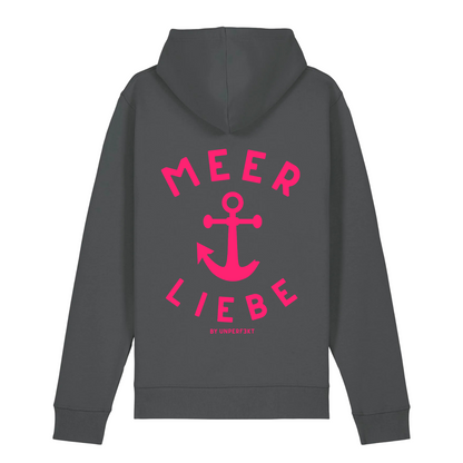 Organic unisex Hoodie in vielen Farben »Meer Liebe«