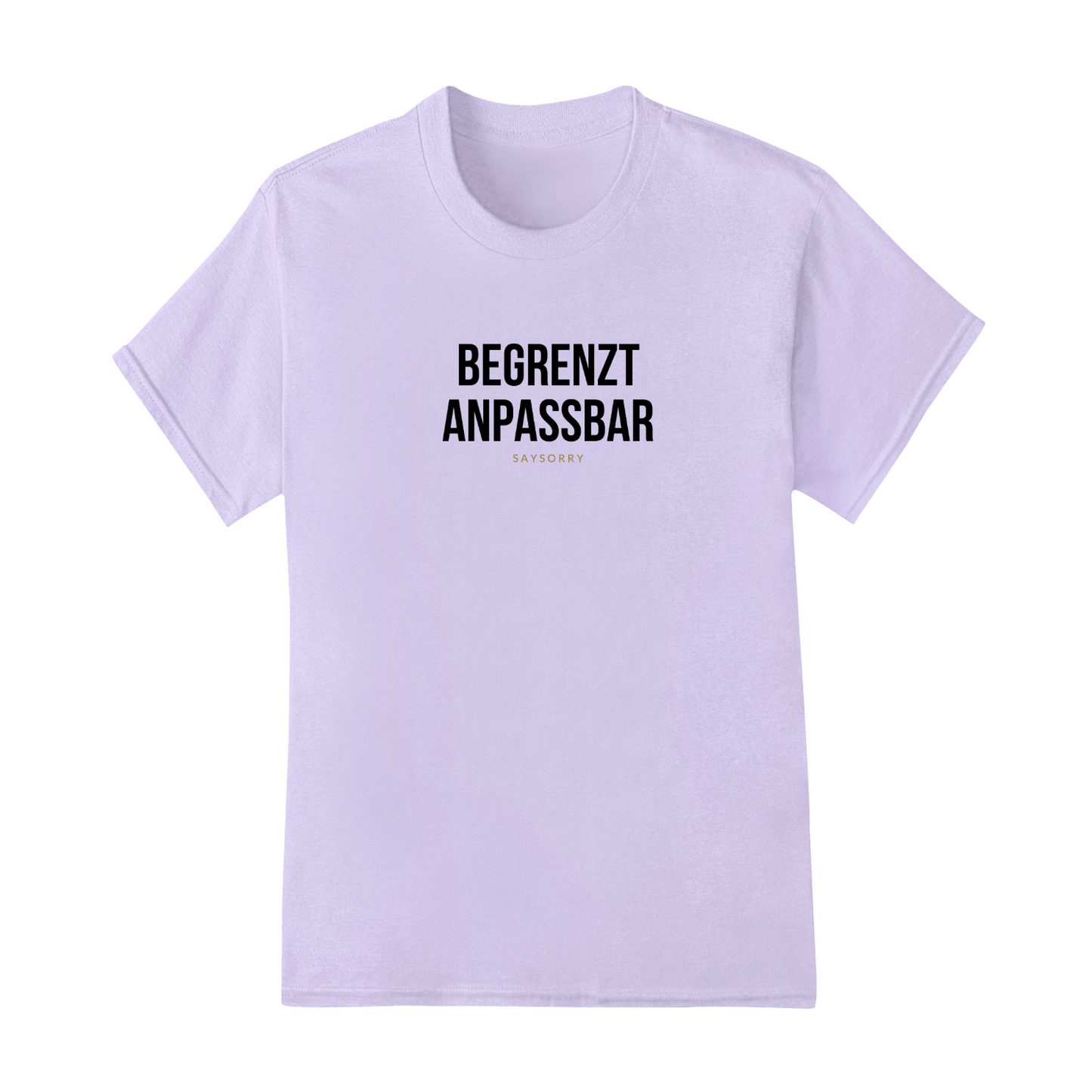 Klassisches Damen Shirt »Begrenzt anpassbar« 100% Organic