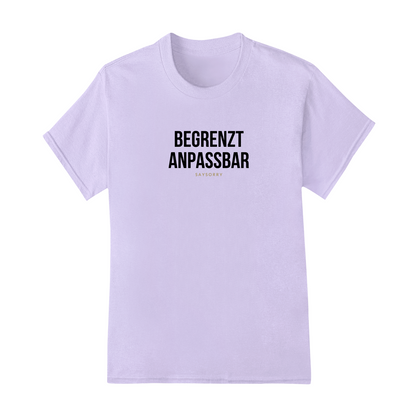 Klassisches Damen Shirt »Begrenzt anpassbar« 100% Organic