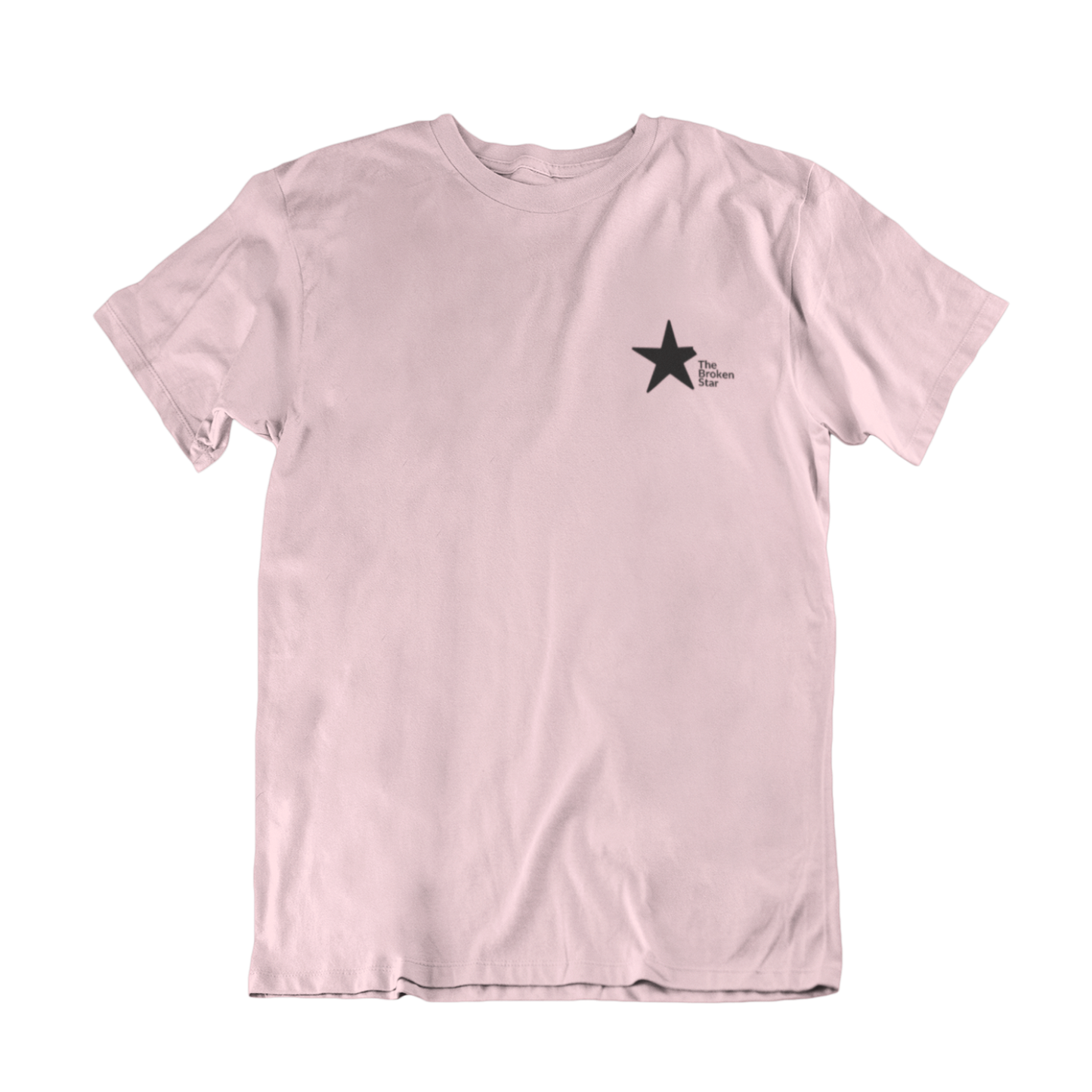 100% Organic Herren Shirt »The Broken Star« hochwertig bedruckt