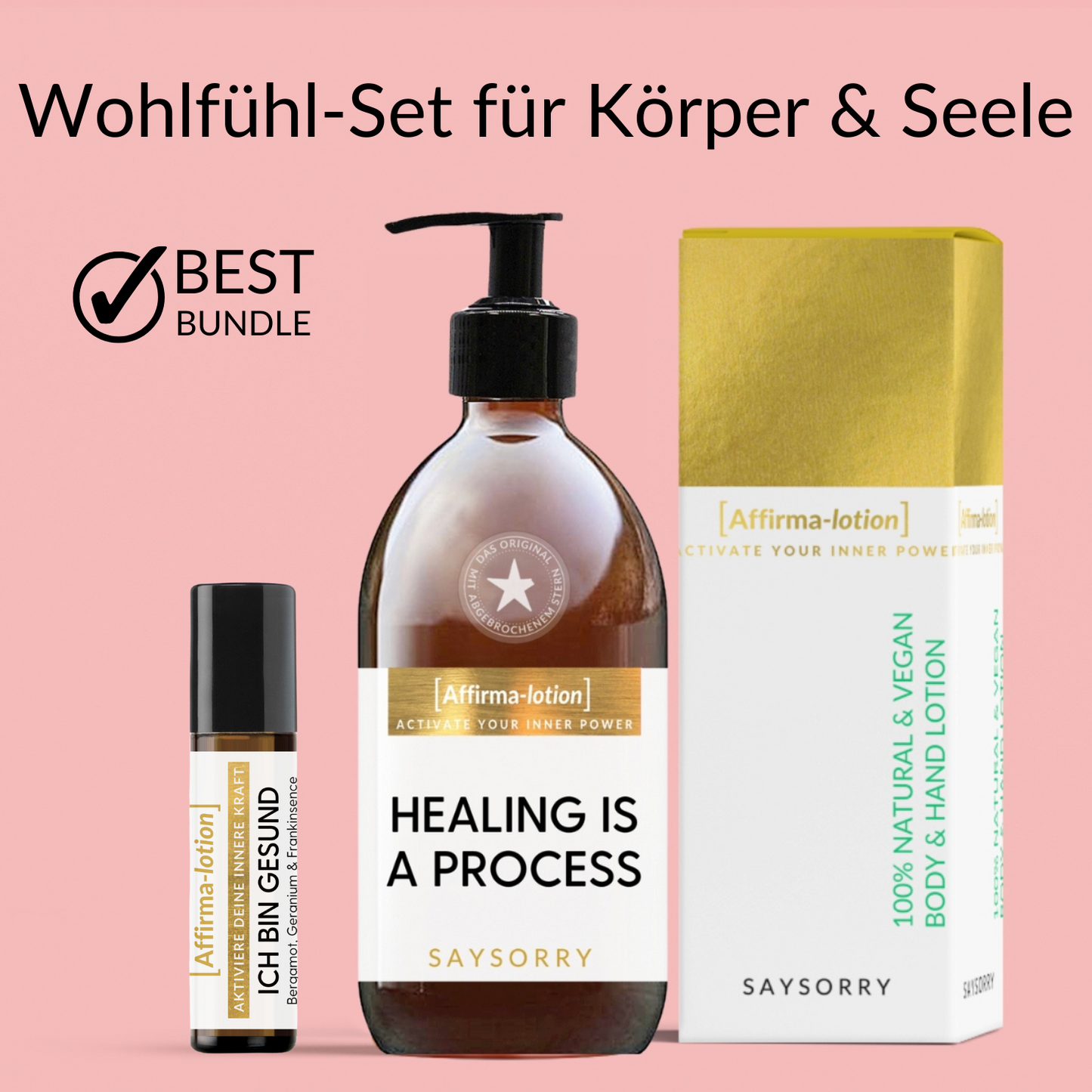 Vorteils-Bundle: »Healing is a process«