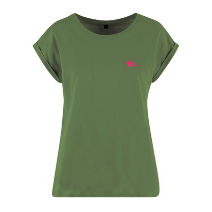 Organic Alle-Größen-Shirt »The Broken Star in Pink«