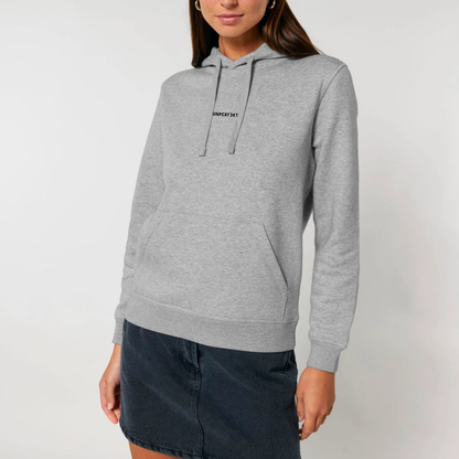 Organic Damen Hoodie in vielen Farben »Unperfekt« dezent bedruckt