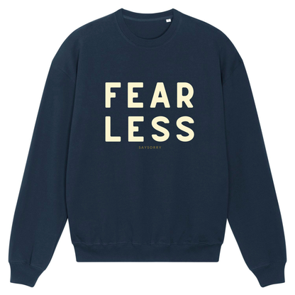 100% organic Pullover »Fearless«