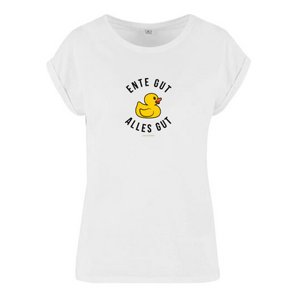 100% Organic Figurschmeichler Shirt »Ente Gut Alles Gut«
