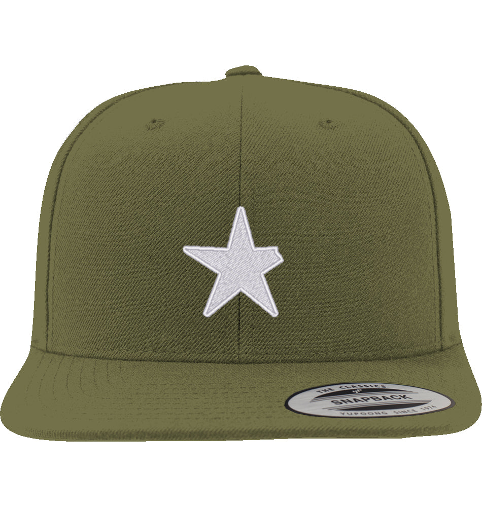 Classic Snapback Cap »The Broken Star« hochwertig bestickt