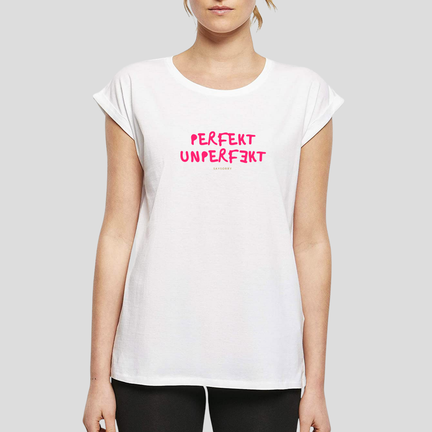 Organic Alle-Größen-Shirt »Perfekt Unperfekt«