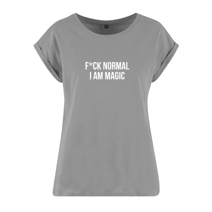 Organic Alle-Größen-Shirt »F*ck normal. I am Magic.«