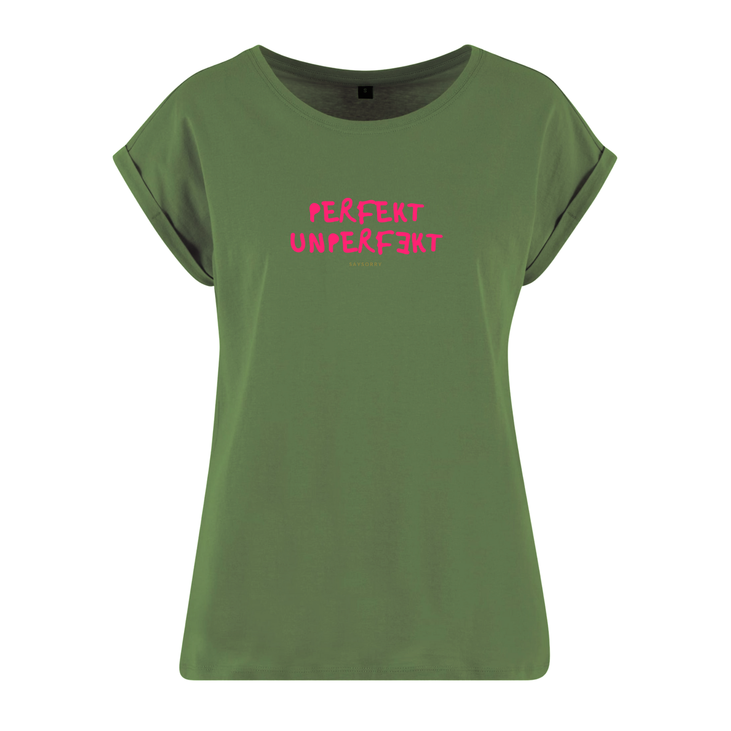 Organic Alle-Größen-Shirt »Perfekt Unperfekt«