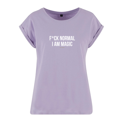 Organic Alle-Größen-Shirt »F*ck normal. I am Magic.«