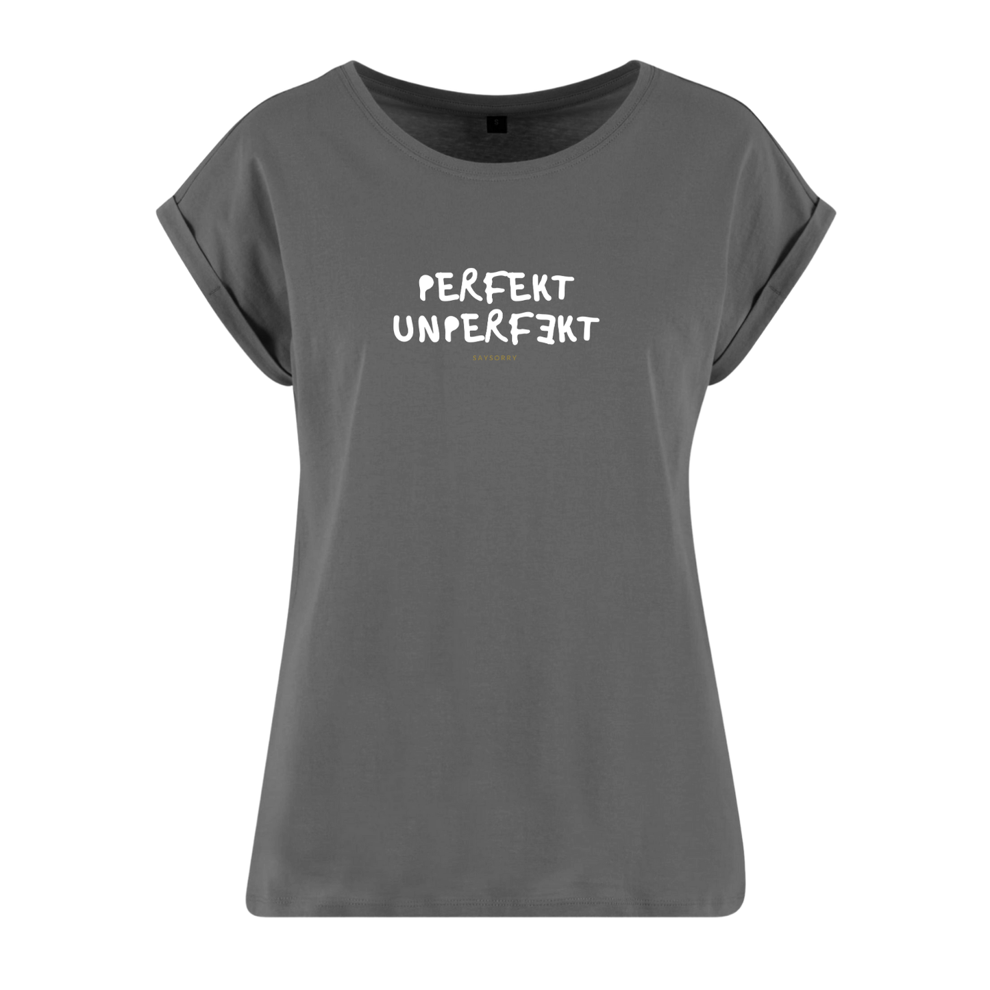 Organic Alle-Größen-Shirt »Perfekt Unperfekt«