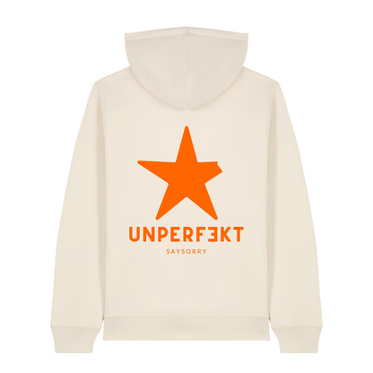 Special Edition organic unisex Hoodie »unperfekt in Neon«