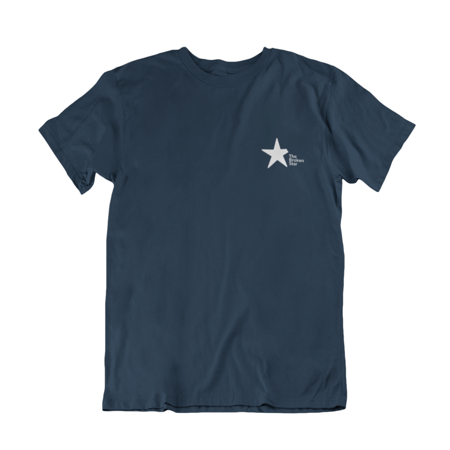 100% Organic Herren Shirt »The Broken Star« hochwertig bedruckt