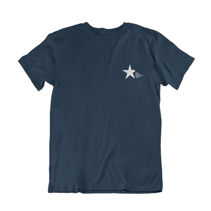 100% Organic Herren Shirt »The Broken Star« hochwertig bedruckt
