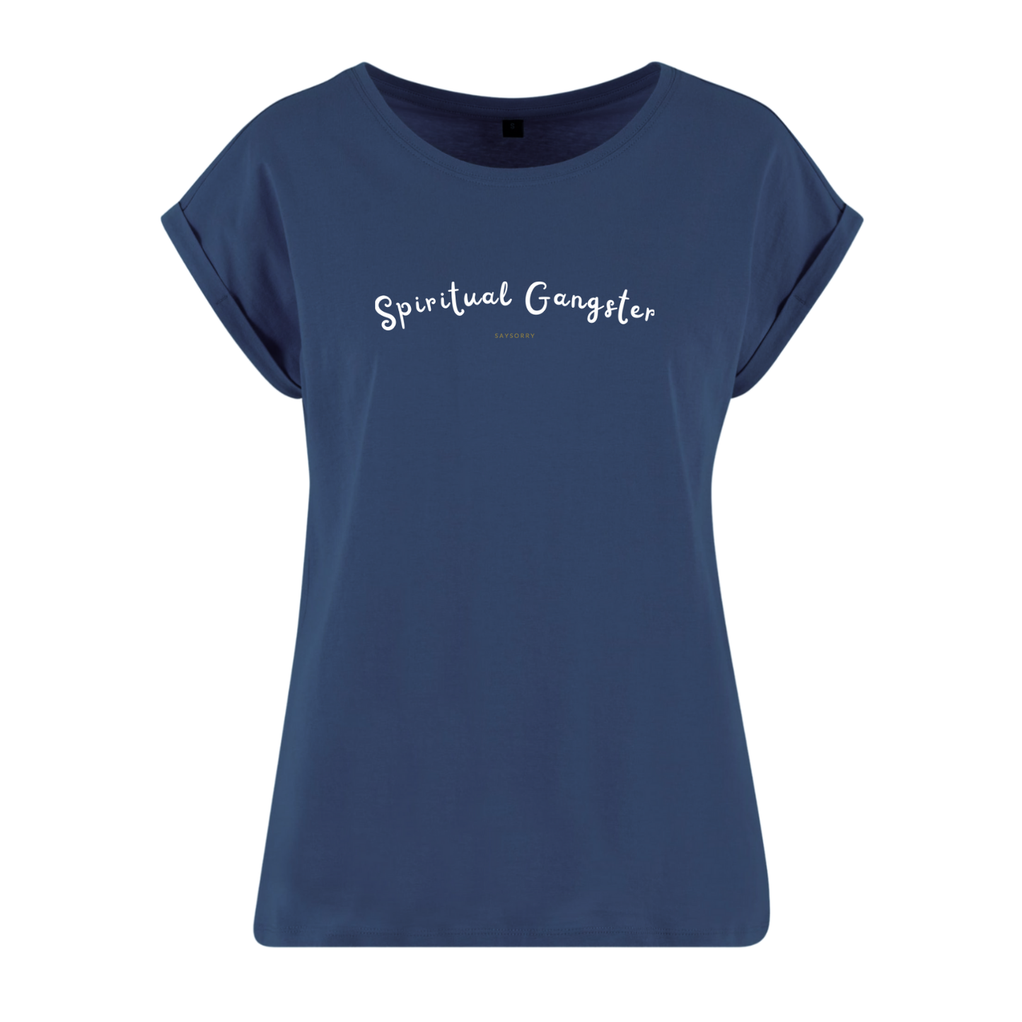 Organic Alle-Größen-Shirt »Spiritual Gangster«