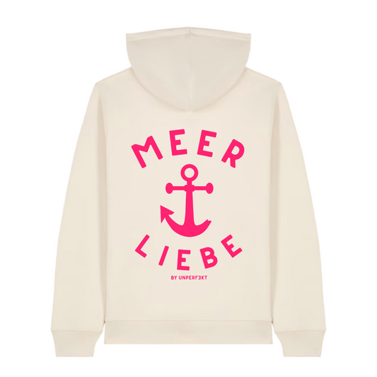 Organic unisex Hoodie in vielen Farben »Meer Liebe«