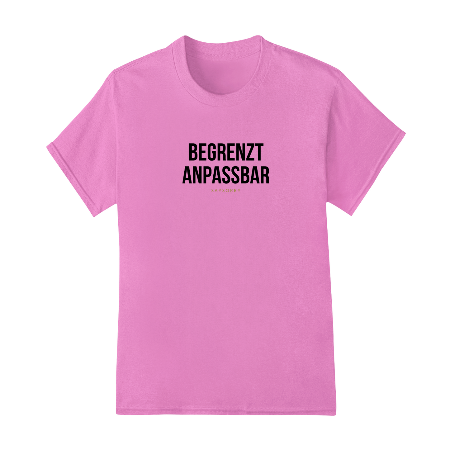 Klassisches Damen Shirt »Begrenzt anpassbar« 100% Organic