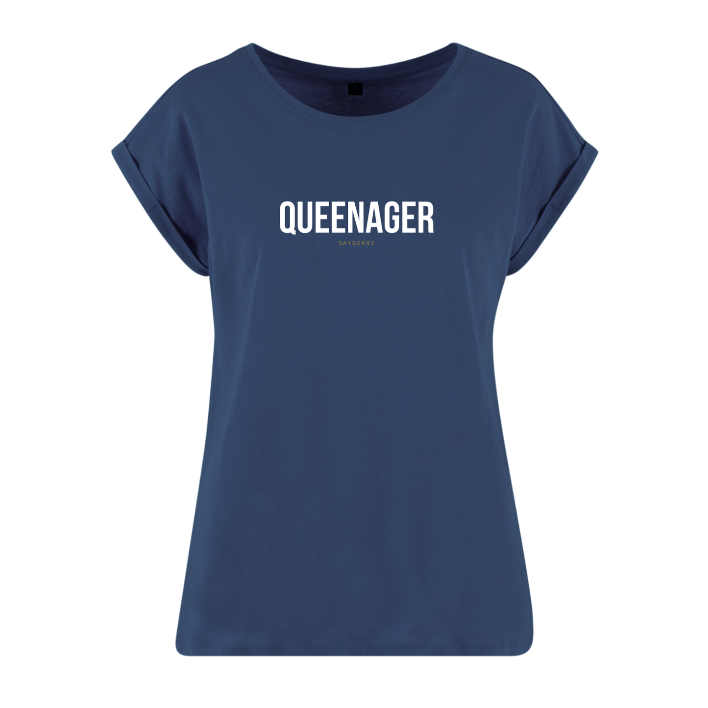Organic Alle-Größen-Shirt »Queenager«