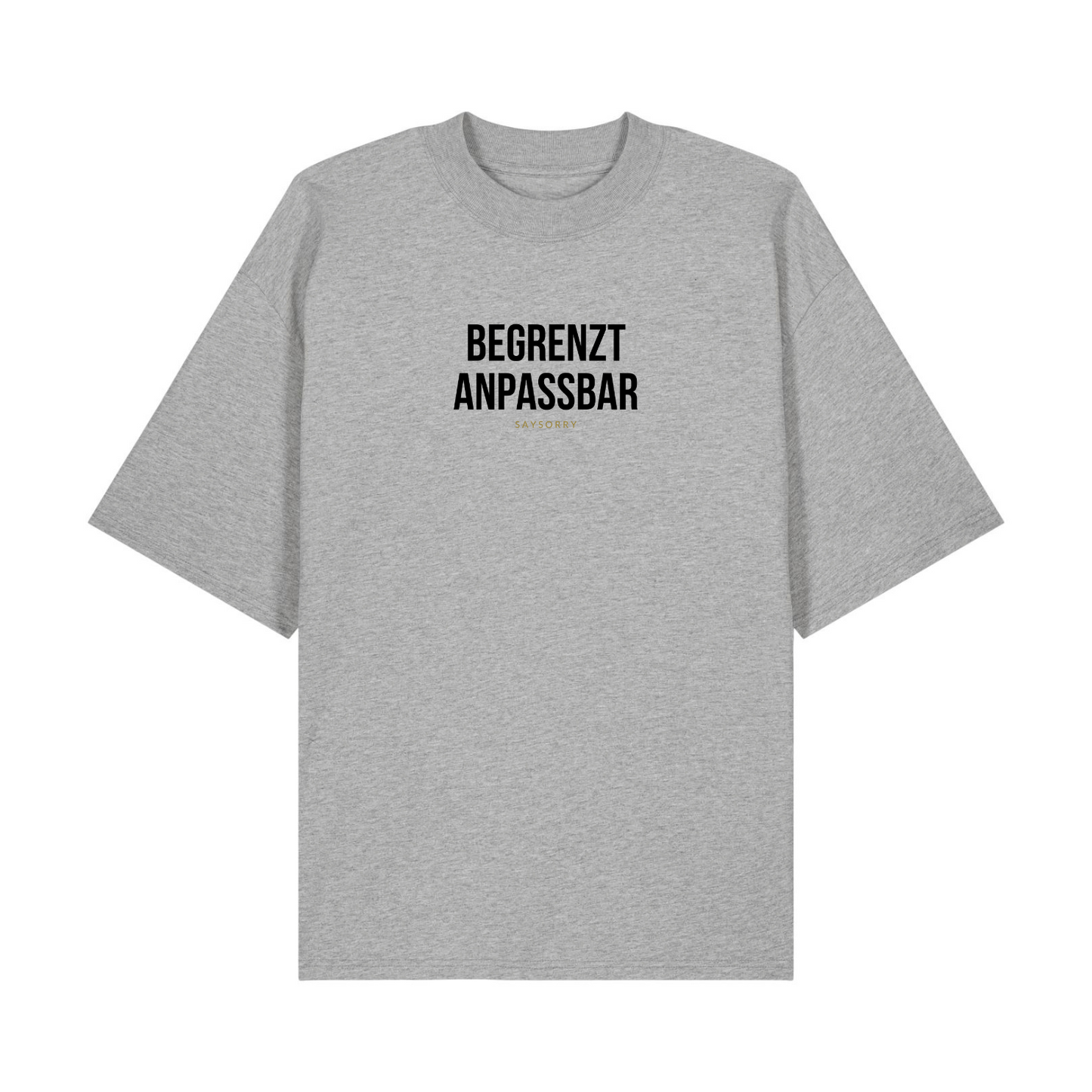 Premium Oversize T-Shirt »Begrenzt anpassbar« Unisex 100% Organic