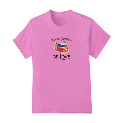 Klassisches Damen Shirt »Yoga Summer of Love« 100% Organic