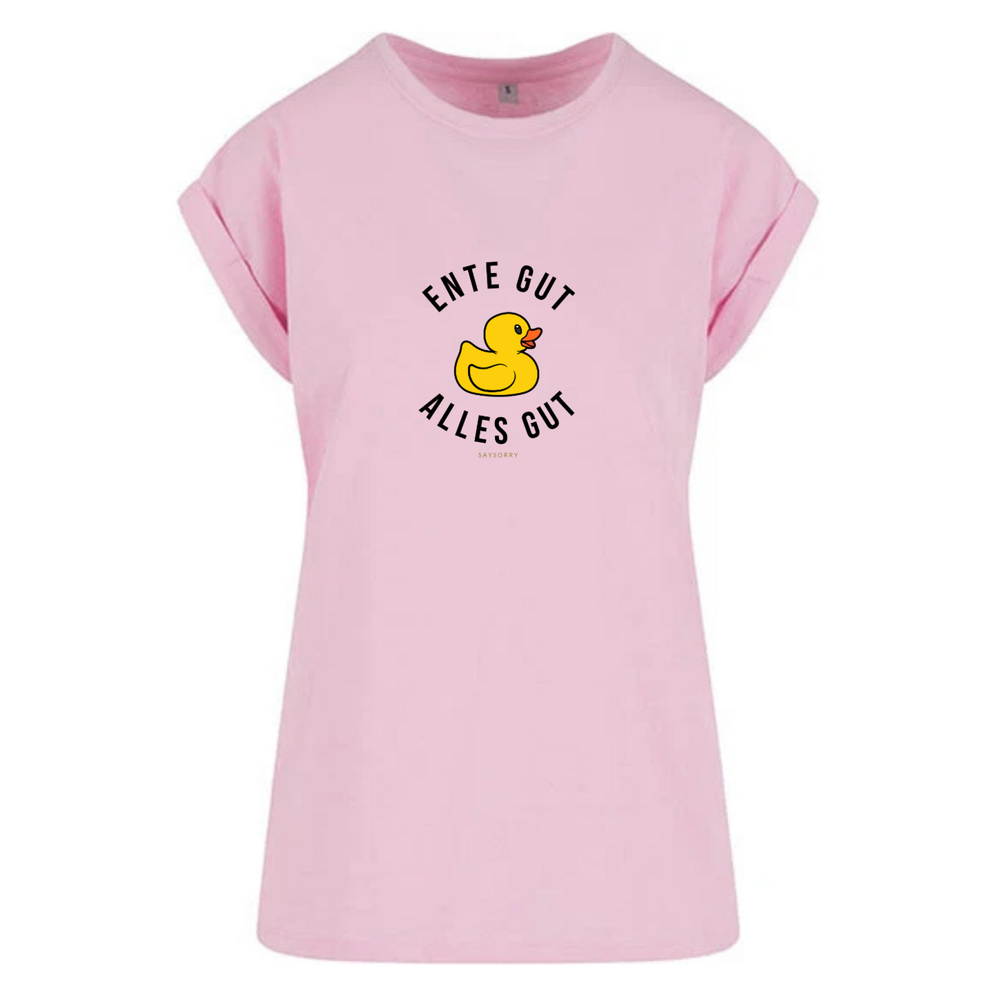 100% Organic Figurschmeichler Shirt »Ente Gut Alles Gut«