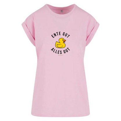 100% Organic Figurschmeichler Shirt »Ente Gut Alles Gut«