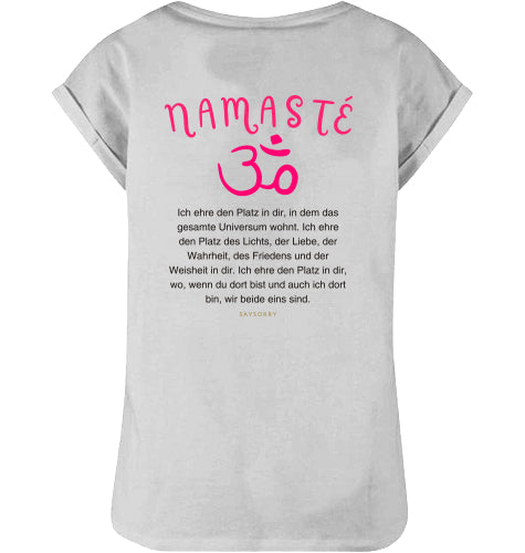 Organic Alle-Größen-Shirt »Namasté«